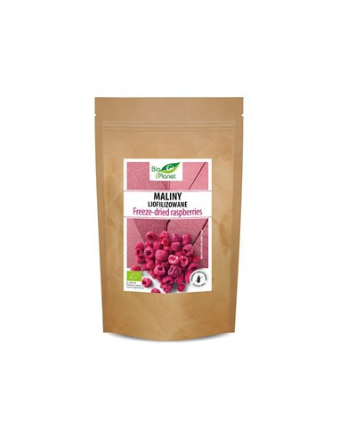 Maliny liofilizowane Bio - 30g - Bio Planet
