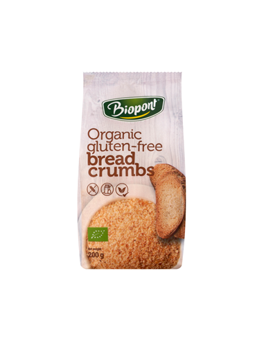 Bułka tarta bezglutenowa BIO - 200g - Biopont