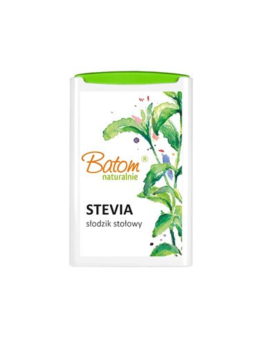 Stewia w tabletkach  -18g - 300 tabletek - Batom