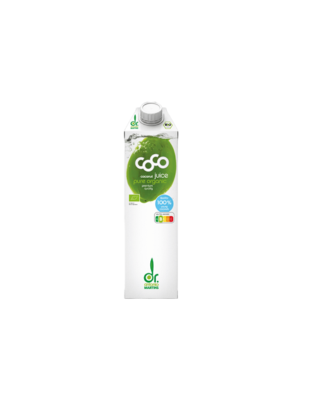 Woda kokosowa naturalna bio - 1l - Coco (Dr Martins)