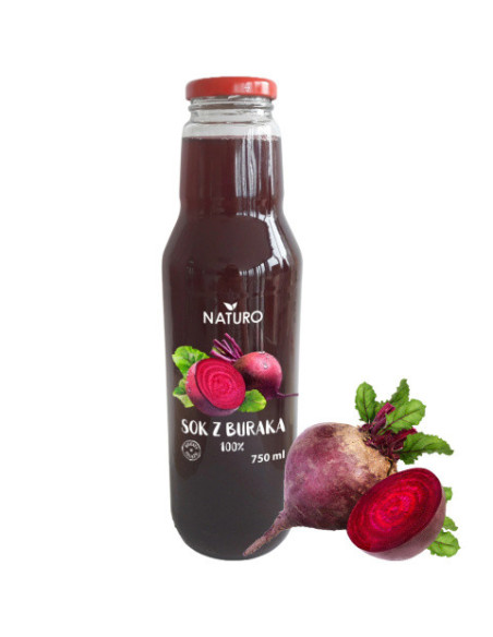 Sok z buraka 100% - 750ml - Naturo