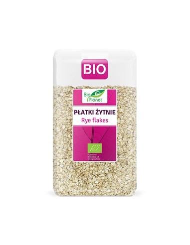 Płatki żytnie Bio - 600g - Bio Planet