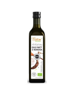 Olej MCT z kokosa Bio - 500 ml - Batom