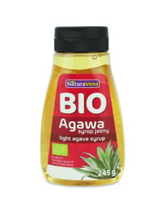 Syrop z agawy jasny BIO - 245g - Naturavena