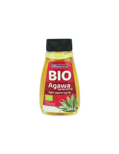 Syrop z agawy jasny BIO - 245g - Naturavena