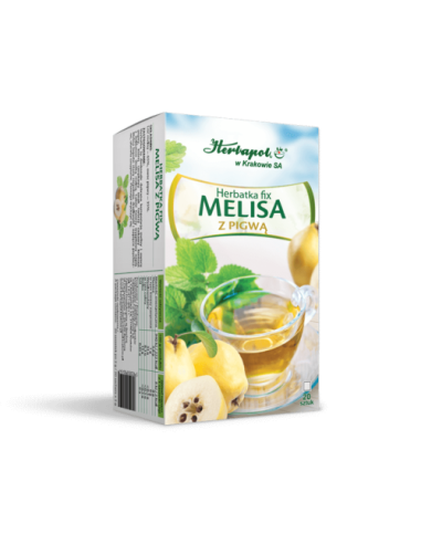 Herbata Melisa z pigwą fix - 40g - Herbapol Kraków