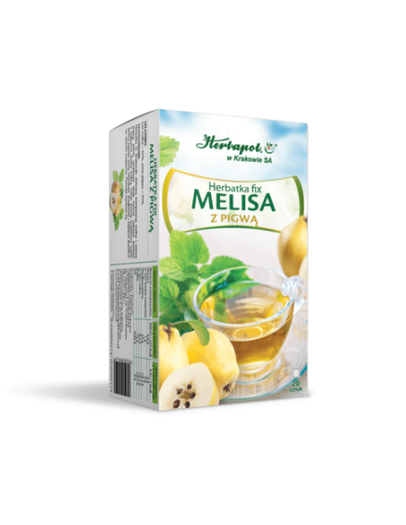 Herbata Melisa z pigwą fix - 40g - Herbapol Kraków