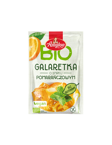 Galaretka Pomarańczowa Bio - 40g - Amylon