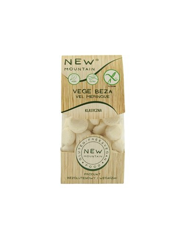 Bezy wegańskie klasyczne bezglutenowe - 50g - New Mountain