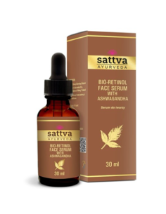 Serum do twarzy z ashwagandhą i bio-retinolem - 30ml - Sattva