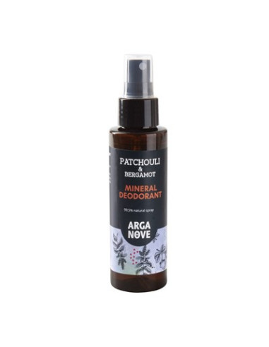 Dezodorant mineralny ałunowy w sprayu paczula bergamotka - 100ml - Maroko Produkt
