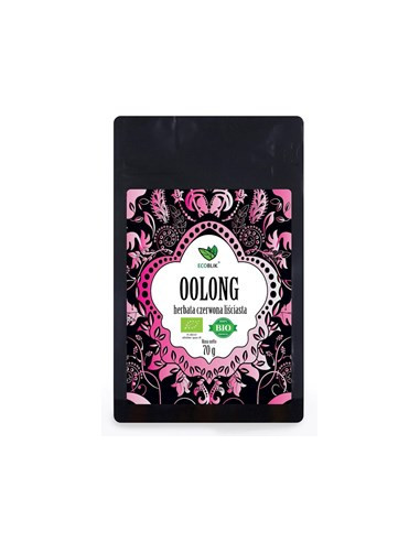 Herbata czerwona oolong bio - 70g - Ecoblik