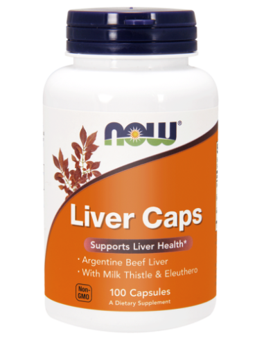 LIVER CAPS - 100kps - Now Foods