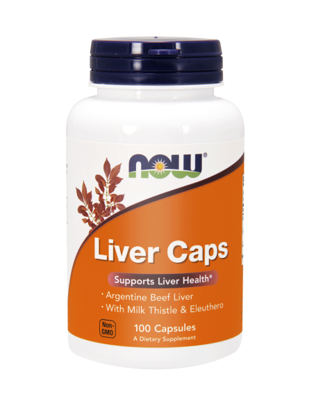 LIVER CAPS - 100kps - Now Foods