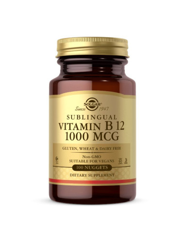 Witamina B12 1000mcg - 100tabl - Solgar