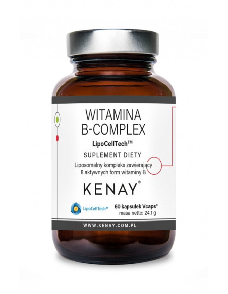 Witamina B-Complex LipoCellTech - 60kaps - Kenay