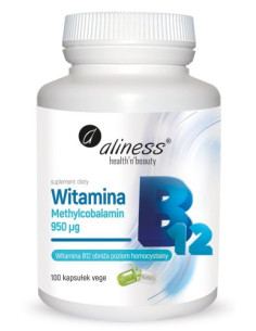 Witamina B12 950mg - 100kaps - Aliness