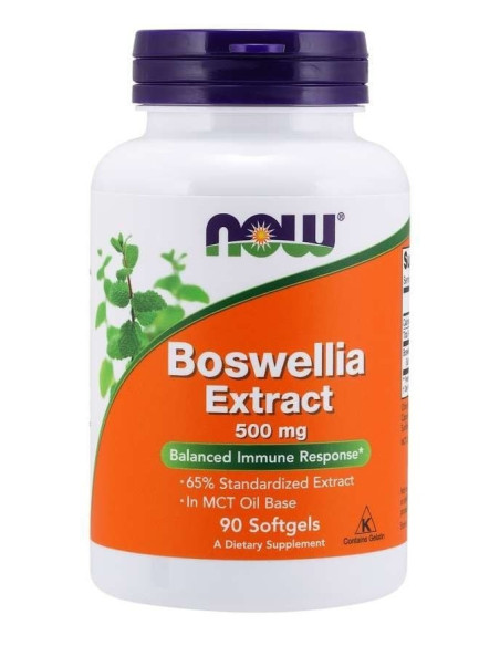 Boswellia Extrakt 500mg - 90kaps - Now Foods