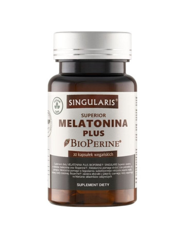 Melatonina plus Biopreine - 30kaps - Singularis