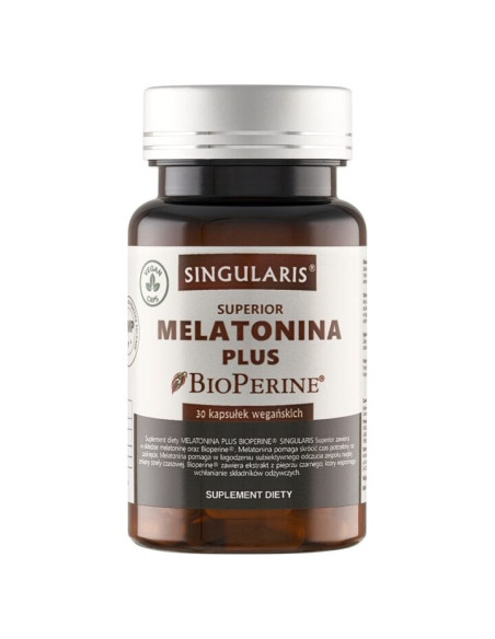 Melatonina plus Biopreine - 30kaps - Singularis