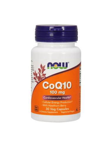 Koenzym CoQ10 100mg - 30kaps - Now