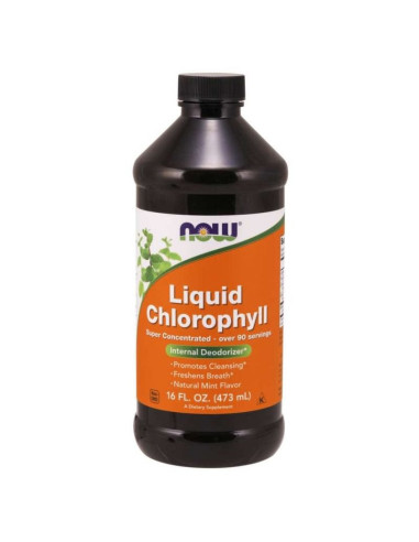Liquid Chlorophyll Chlorofil - 473ml - Now Foods
