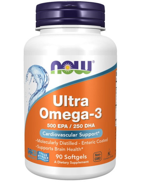 Ultra Omega 3 - 90kaps - Now Foods