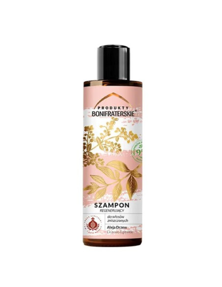 Szampon regenerujący do włosów zniszczonych - 200ml - Produkty Bonifraterskie