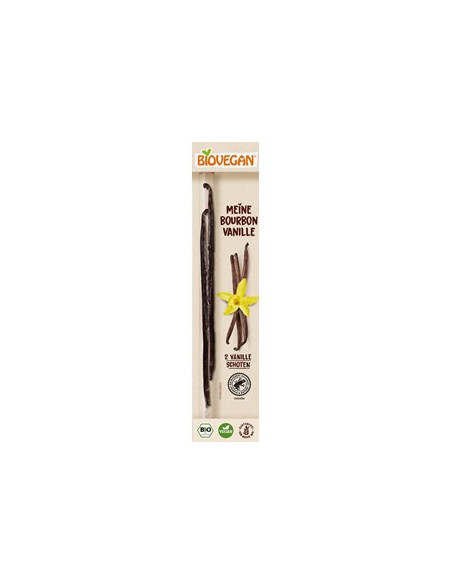 Wanilia bourbon laska bezglutenowa BIO - 2szt - Biovegan