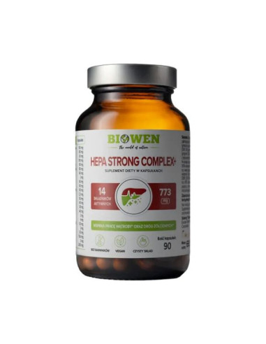 Hepa strong complex+ - 90kaps - Biowen