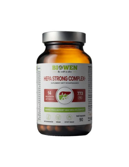 Hepa strong complex+ - 90kaps - Biowen