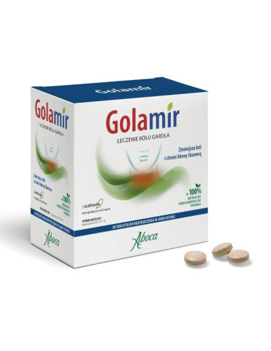 Golamir tabletki do ssania - 20szt - Aboca