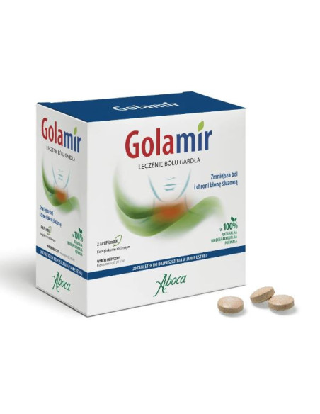 Golamir tabletki do ssania - 20szt - Aboca