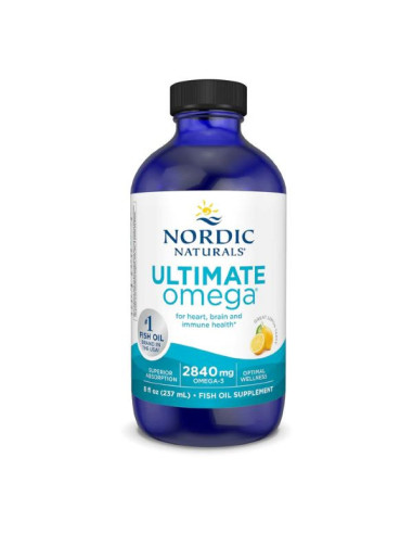 ULTIMATE OMEGA 2840mg lemon - 237ml - Nordic