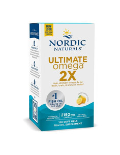 ULTIMATE OMEGA 2150mg lemon  - 120kaps - Nordic