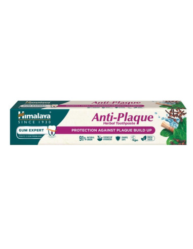 Ziołowa pasta do zębów Anti-Plaque redukująca płytkę nazębną - 75ml - Himalaya