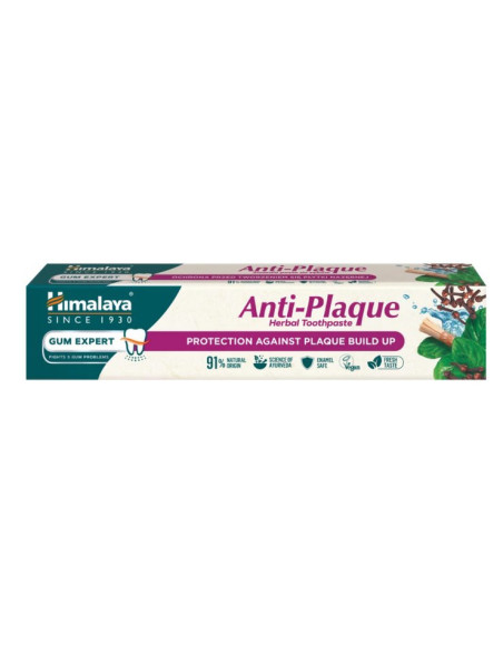 Ziołowa pasta do zębów Anti-Plaque redukująca płytkę nazębną - 75ml - Himalaya