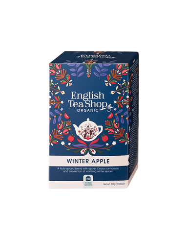 Herbatka Zimowe Jabłko BIO - 20x2,5g - English Tea Shop Organic
