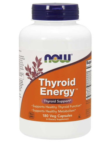 THYROID ENERGY - 180kaps - Now Foods