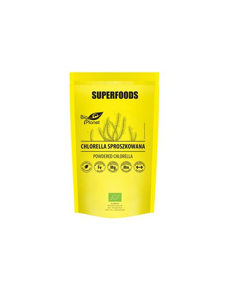 Chlorella w proszku ( glony) - 200g - Bio Planet