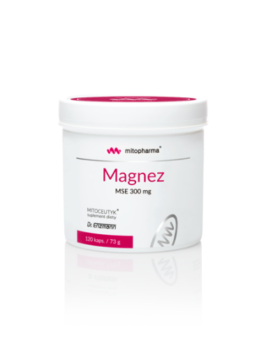 Dr Enzmann MAGNEZ MSE 300mg - 120 kaps - MSE Pharmazeutika