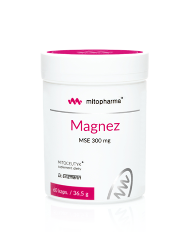 Dr Enzman MAGNEZ MSE 300 mg - 60 kaps - MSE Pharmazeutika
