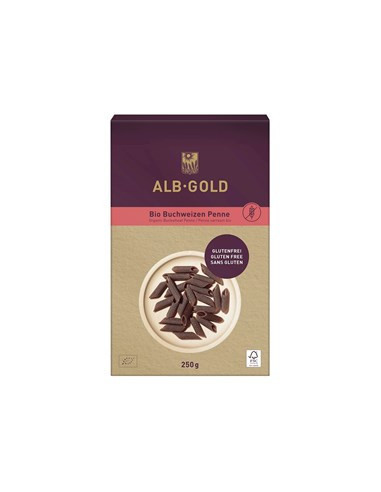 Makaron gryczany penne bezglutenowy bio - 250g - Alb-gold