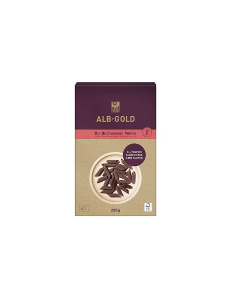 Makaron gryczany penne bezglutenowy bio - 250g - Alb-gold