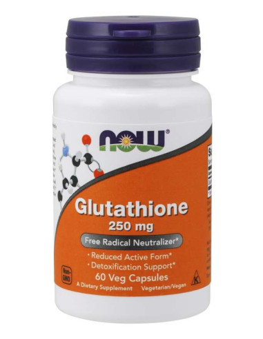 GLUTATIONE kapsułki 250mg - 60kaps - Now Foods