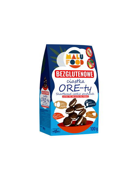 Ciastka ORE-ty bezglutenowe - 100g - Malu Food