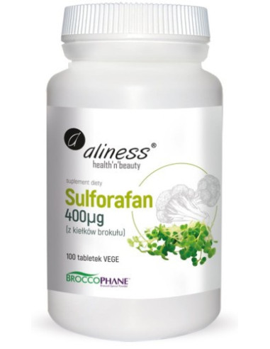 SULFORAFAN z kiełków brokułu - 100tab - ALINESS