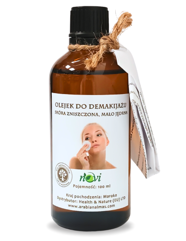 Olejek do demakijażu (skóra zniszczona, mało jędrna) - 100ml - Maroko Produkt