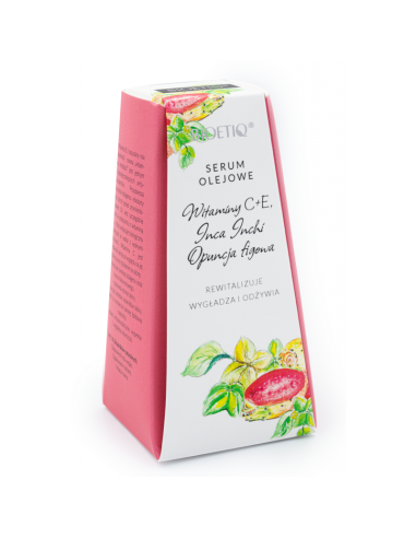 Serum olejowe z witaminami E i C - 30ml - BIOETIQ