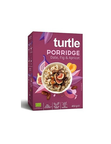 Owsianka z suszonymi owocami bez dodatku cukrów BIO - 450 g - Turtle